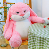  [NEW] GẤU BÔNG THỎ MẶT QUẠU HỒNG - Chipchipshop 