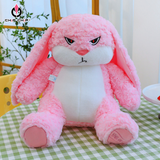  [NEW] GẤU BÔNG THỎ MẶT QUẠU HỒNG - Chipchipshop 