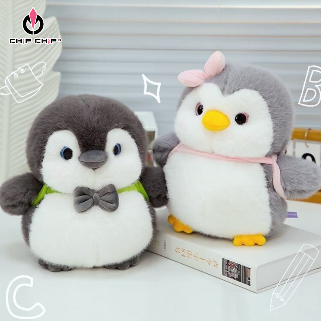  [HOT] GẤU BÔNG CHIM CÁNH CỤT ĐEO BALO - Chipchipshop 