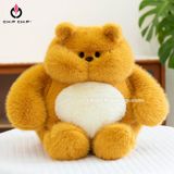  [NEW] GẤU BÔNG GẤU VÀNG MẶT BỰ - chipchipshop 