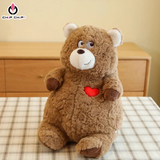  GẤU BÔNG TEDDY LỘN TRÁI TIM ĐÁNG YÊU 2IN1 - CHIPCHIPSHOP 