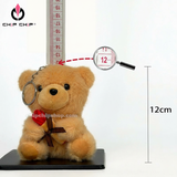  Móc Khóa Gấu Ôm Hoa 