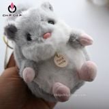  Móc Khóa Nhồi Bông Sóc Con 