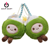  Móc Khóa Trái Dừa 