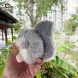  Móc Khóa Nhồi Bông Sóc Con 