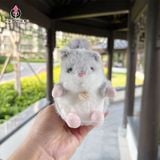  Móc Khóa Nhồi Bông Sóc Con 