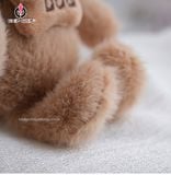  Móc Khóa Chó Bông 