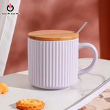  Ly Sứ Nắp Gỗ 400ml - Chipchipshop 