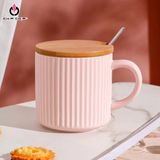  Ly Sứ Nắp Gỗ 400ml - Chipchipshop 