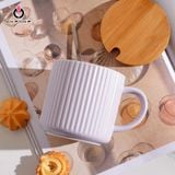  Ly Sứ Nắp Gỗ 400ml - Chipchipshop 