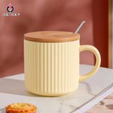  Ly Sứ Nắp Gỗ 400ml - Chipchipshop 