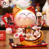  Mèo Thần Tài Vẫy Tay Chiêu Tài Tiến Bảo 