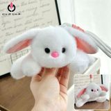  Móc Khóa Thỏ Lười Lông Xù 