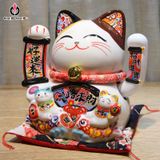  Mèo Thần Tài Vẫy Tay Thu Hút Tài Lộc 28cm 