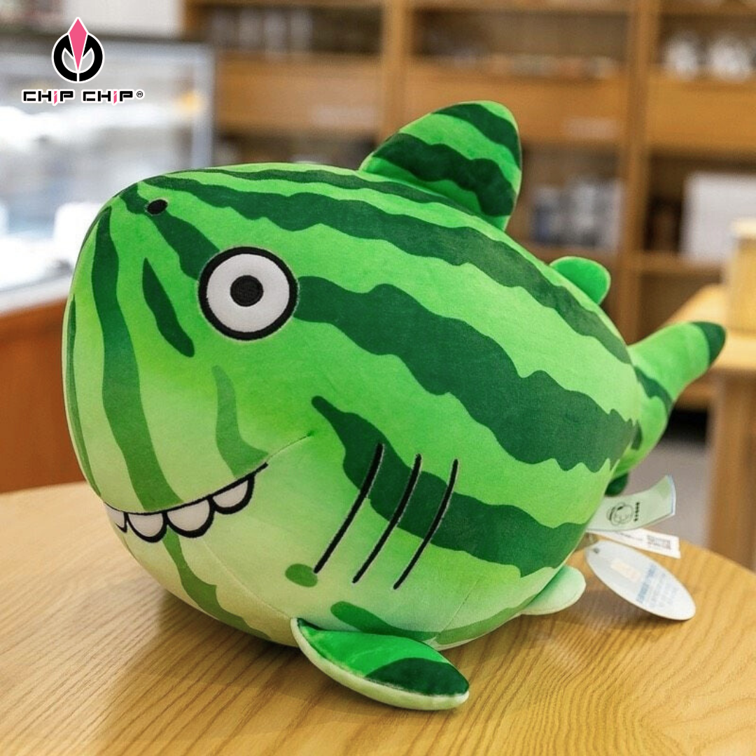  [HOT] GẤU BÔNG CÁ MẬP DƯA XANH - Chipchipshop 