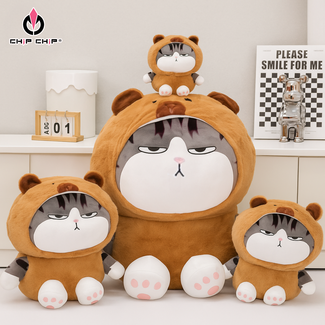  [HOT] GẤU BÔNG MÈO PHƯỢNG HOÀNG COSPLAY CAPYBA RA - Chipchipshop 