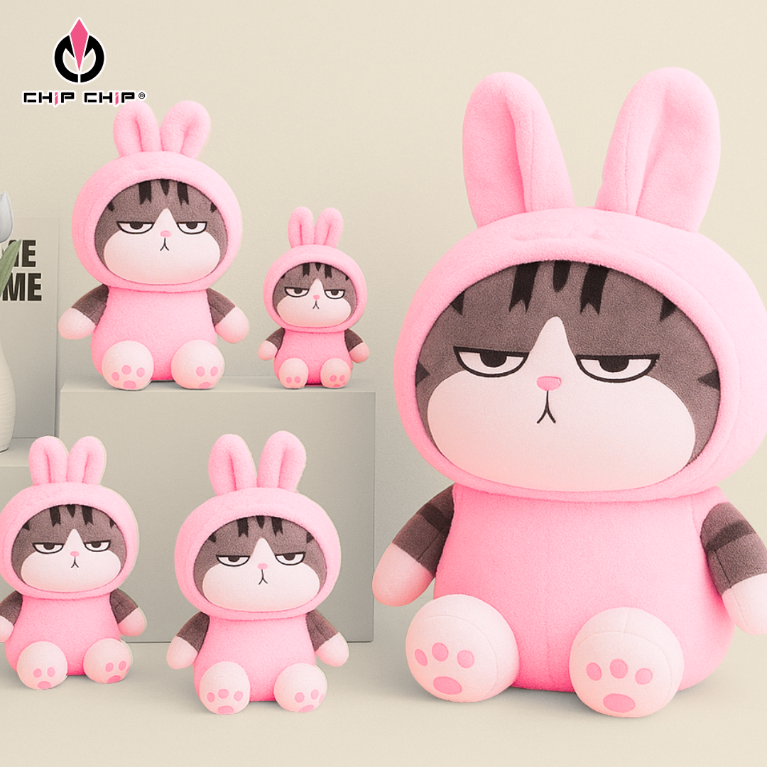  [HOT] GẤU BÔNG MÈO PHƯỢNG HOÀNG COSPLAY THỎ - Chipchipshop 