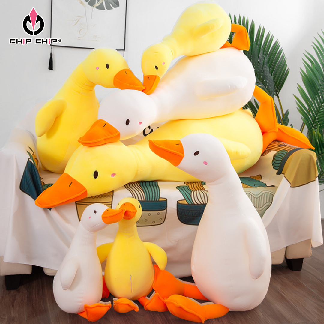  [HOT] GẤU BÔNG VỊT VÀNG NẰM - Chipchipshop 