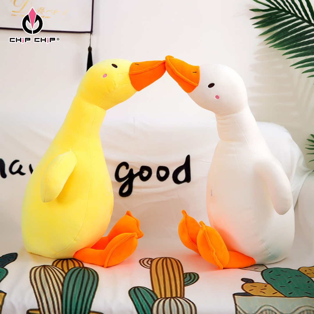  [HOT] GẤU BÔNG VỊT VÀNG NẰM - Chipchipshop 