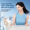  Quạt Mini Cầm Tay S16 Có thể Kẹp Bàn Dung lượng Pin 2400mAh hoạt động đến 8 Giờ 