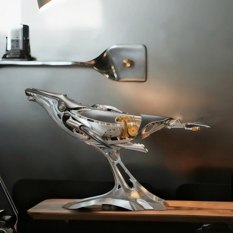  Mô hình láp ráp DIY Cá voi lưng gù Humpack Whale model – Biểu tượng sức mạnh kiệt tác cơ học 