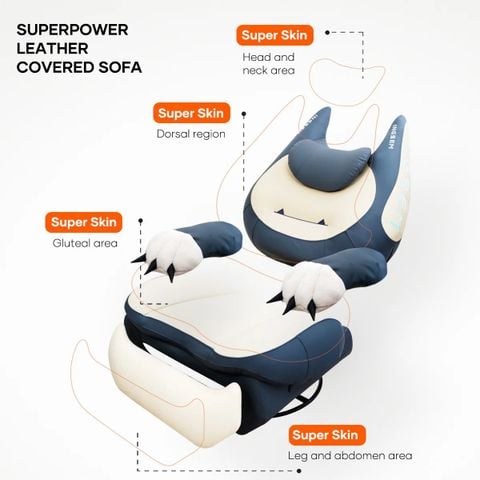  Phiên bản mới Ghế Sofa Recliner Ingrem- Chất liệu Superpower Skin - Chuẩn mực của độ bền và thoải mái 