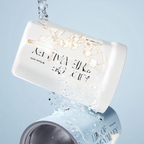  Ly giữ nhiệt GERM GE-23AW-K32 390ml Hoa Huệ Thung Lũng – Giữ nhiệt 7 lớp, chống tràn tiện lợi 