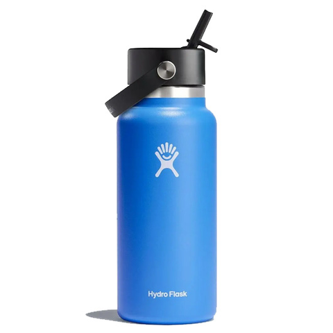  Bình Giữ Lạnh Hydro Flask W32BFS464 Wide Flex Straw Cap 32oz (946ml) – Nắp Hút Flex Straw Tiện Lợi | Giữ Lạnh 24h | Thép 18/8 | Bền Màu Color Last™ 