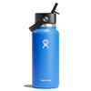  Bình Giữ Lạnh Hydro Flask W32BFS464 Wide Flex Straw Cap 32oz (946ml) – Nắp Hút Flex Straw Tiện Lợi | Giữ Lạnh 24h | Thép 18/8 | Bền Màu Color Last™ 