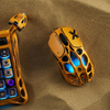  Chuột Chơi Game GravaStar Mercury X Special Edition Battle Worn-Yellow - Siêu Nhẹ 49g, Cảm Biến 32.000 DPI, Tri-mode 