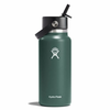  Bình Giữ Lạnh Hydro Flask W32BFS464 Wide Flex Straw Cap 32oz (946ml) – Nắp Hút Flex Straw Tiện Lợi | Giữ Lạnh 24h | Thép 18/8 | Bền Màu Color Last™ 