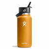  Bình Giữ Lạnh Hydro Flask W32BFS464 Wide Flex Straw Cap 32oz (946ml) – Nắp Hút Flex Straw Tiện Lợi | Giữ Lạnh 24h | Thép 18/8 | Bền Màu Color Last™ 
