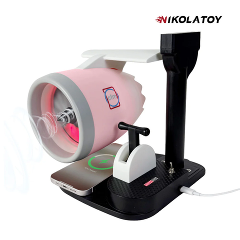  Thiết bị tạo độ ẩm không khí tích hợp quạt để bàn NIKOLATOY - Thiết kế theo mô hình quạt động cơ máy bay 