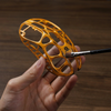  Chuột Chơi Game GravaStar Mercury X Special Edition Battle Worn-Yellow - Siêu Nhẹ 49g, Cảm Biến 32.000 DPI, Tri-mode 