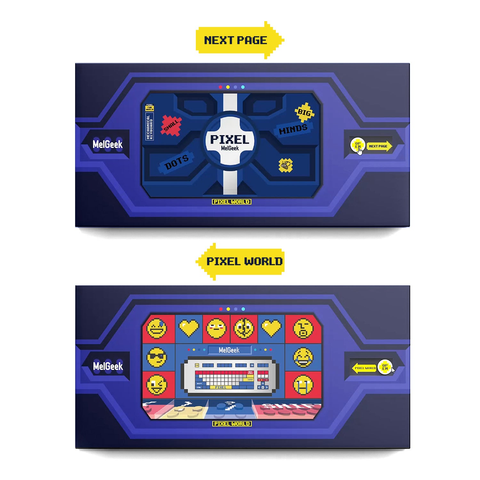  Bàn phím cơ MelGeek Pixel – thiết kế LEGO độc đáo, kết nối không dây đa thiết bị 