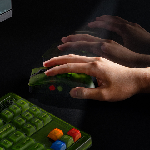  Chuột không dây 8BitDo Retro R8 N, Xbox Edition – Dock sạc, PAW 3395 DPI 26K, Kailh Sword GM X, 4 nút lập trình 