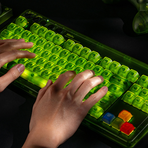  Bàn phím cơ 8BitDo Retro 87 Xbox Edition – Kailh Jellyfish X, LED RGB, Kết nối 3 chế độ, Thiết kế Xbox chính hãng 