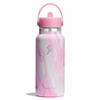  Bình Giữ Nhiệt Hydro Flask LE-S25W32 Wide Flex Straw Cap LE 32oz (946ml) – Phiên Bản Sóng Say Đắm | Nắp Hút Flex Straw Tiện Lợi | Giữ Lạnh 24h, Nóng 12h | Miệng Rộng Dễ Vệ Sinh 
