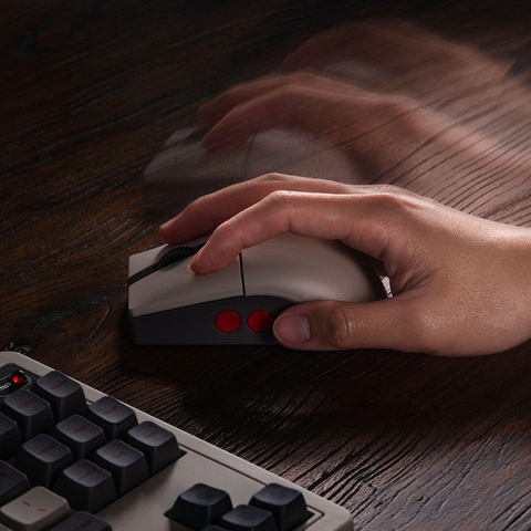  Chuột không dây 8BitDo Retro R8 N, Xbox Edition – Dock sạc, PAW 3395 DPI 26K, Kailh Sword GM X, 4 nút lập trình 