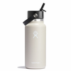  Bình Giữ Lạnh Hydro Flask W32BFS464 Wide Flex Straw Cap 32oz (946ml) – Nắp Hút Flex Straw Tiện Lợi | Giữ Lạnh 24h | Thép 18/8 | Bền Màu Color Last™ 