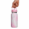  Bình Giữ Nhiệt Hydro Flask LE-S25W32 Wide Flex Straw Cap LE 32oz (946ml) – Phiên Bản Sóng Say Đắm | Nắp Hút Flex Straw Tiện Lợi | Giữ Lạnh 24h, Nóng 12h | Miệng Rộng Dễ Vệ Sinh 
