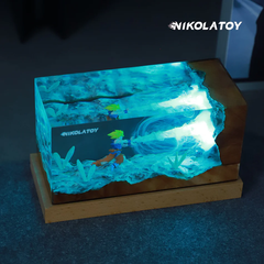 Đèn Nikolatoy Resin RGB Dragon Ball Z Kakarot – Thiết kế sống động, Ánh sáng đa sắc