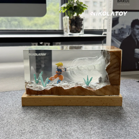  Đèn Nikolatoy Resin RGB Dragon Ball Z Kakarot – Thiết kế sống động, Ánh sáng đa sắc 