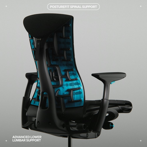  Ghế Gaming Logitech Embody – Ghế công thái học chuẩn y khoa, đệm foam làm mát bằng đồng 