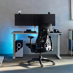 Ghế Gaming Logitech Embody – Ghế công thái học chuẩn y khoa, đệm foam làm mát bằng đồng