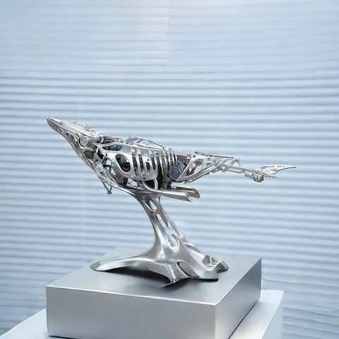  Mô hình láp ráp DIY Cá voi lưng gù Humpack Whale model – Biểu tượng sức mạnh kiệt tác cơ học 