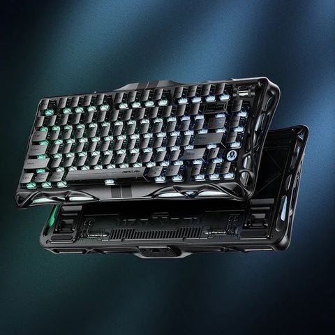  Bàn Phím Gaming Gravastar Mercury V75 HE – Hall Effect Switch Siêu Nhạy, Tùy Chỉnh Hành Trình Từng Phím 