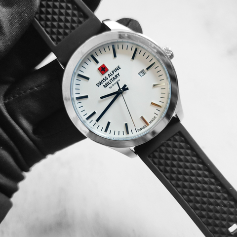  Đồng Hồ Nam Swiss Alpine Military 7055.1833 - Chronograph, Swiss Made, Chống Nước 100m 