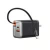  Bộ sạc nhanh GaN WiWU với cáp USB-C – Hai công suất 45W & 67W, Công nghệ GaN sạc nhanh 