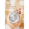  Bình Giữ Nhiệt Diller D9351 Capybara Series 480ml Inox 316 Có Ống Hút, Lọc Trà, Quai Xách Tiện Lợi 